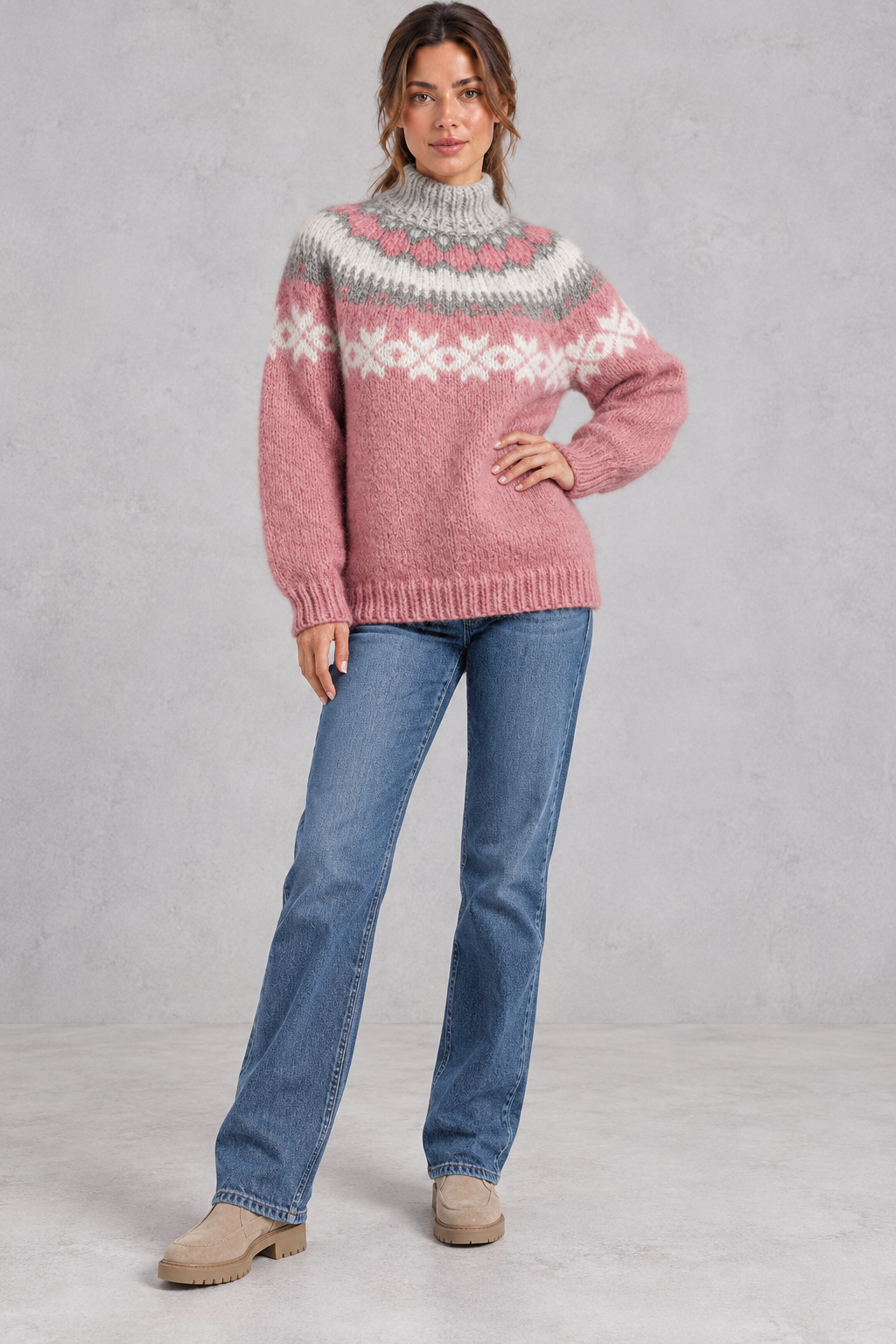 Orla | Fair Isle Christmas Jumper for Women