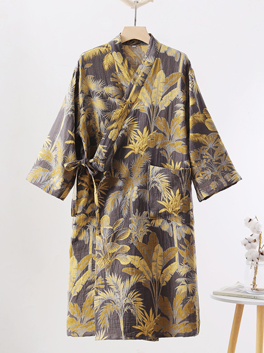 Penelope | Relaxed Floral Print Ladies Dressing Gowns
