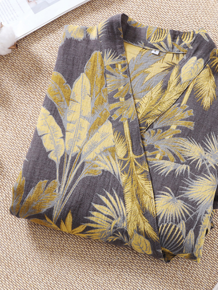 Penelope | Relaxed Floral Print Ladies Dressing Gowns