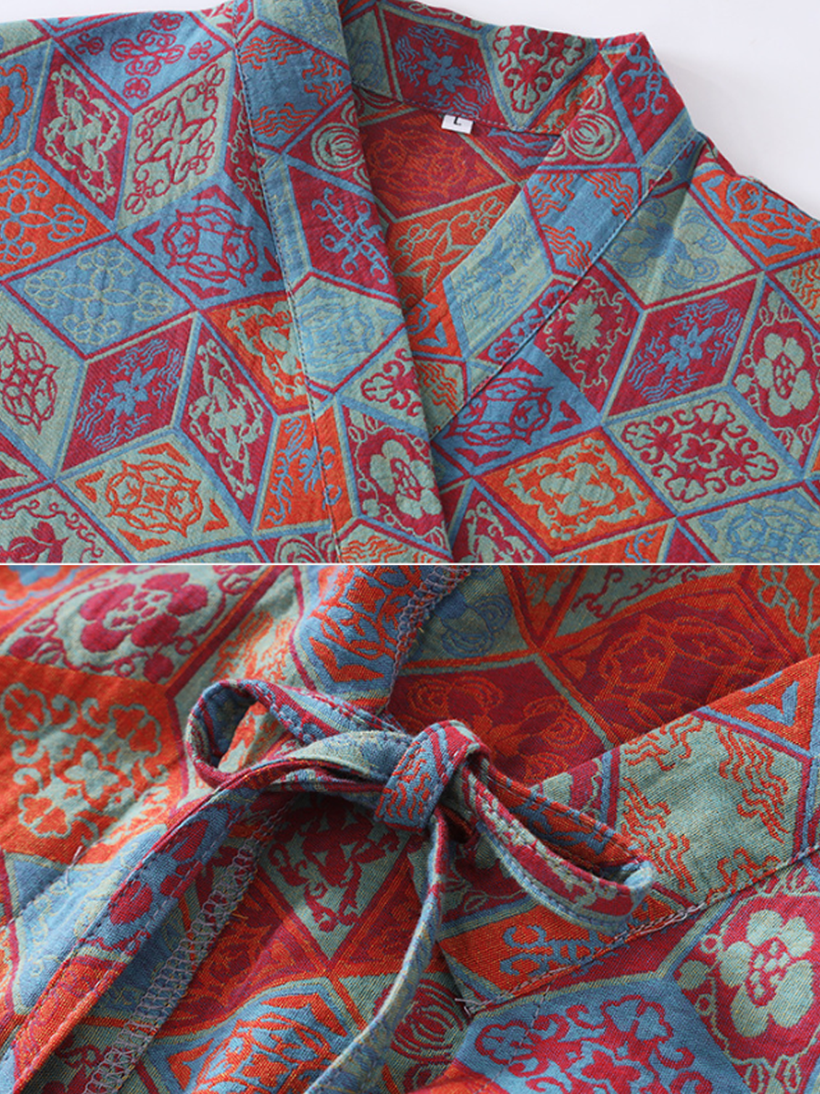 Penelope | Relaxed Floral Print Ladies Dressing Gowns
