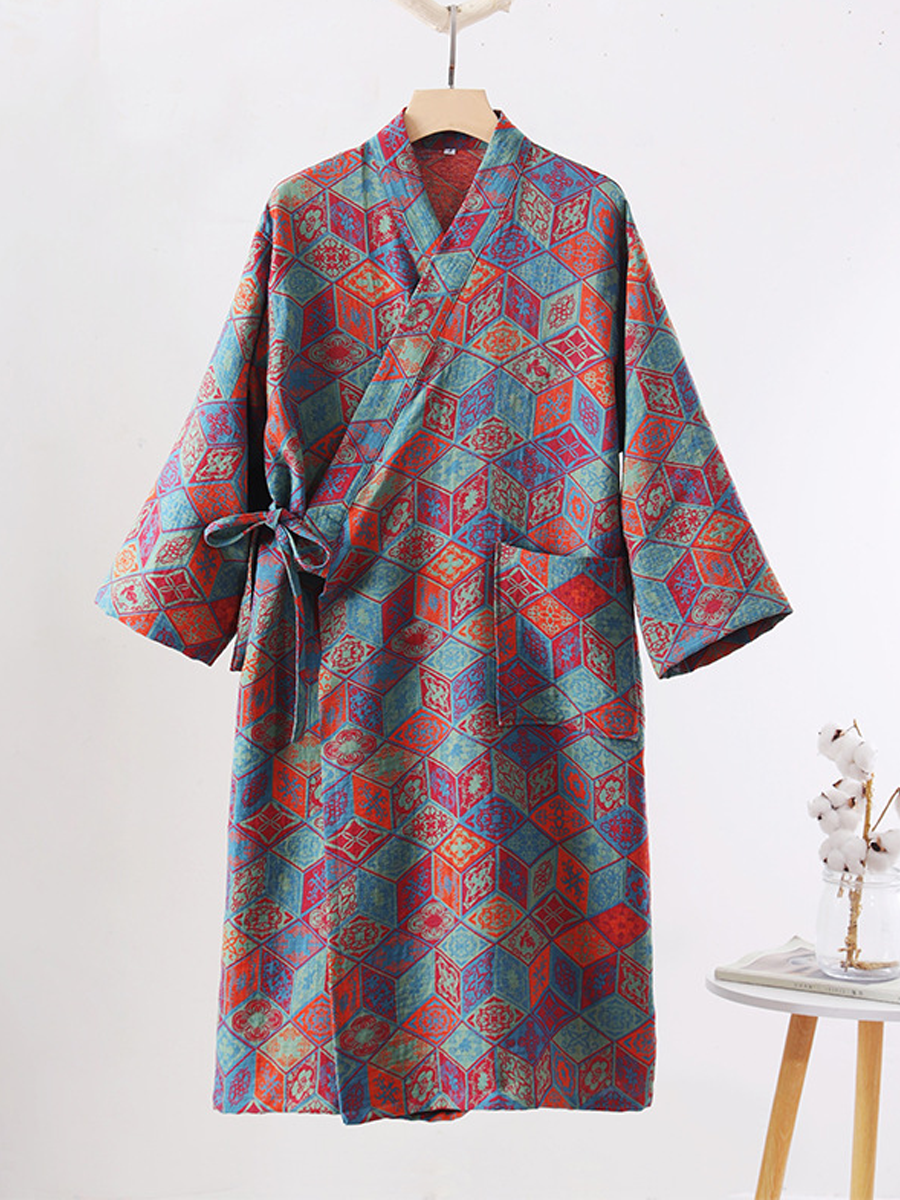 Penelope | Relaxed Floral Print Ladies Dressing Gowns