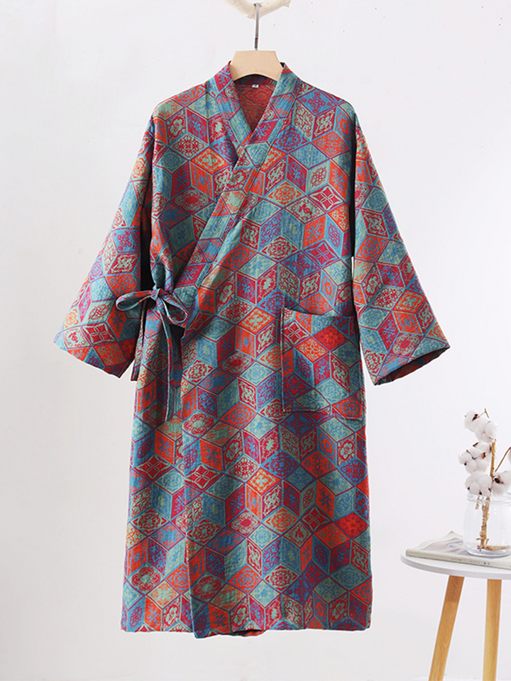 Penelope | Relaxed Floral Print Ladies Dressing Gowns