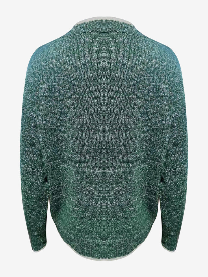 Penelope | Timeless Notch V-Neck Long Sleeve Womens Knit Jumper
