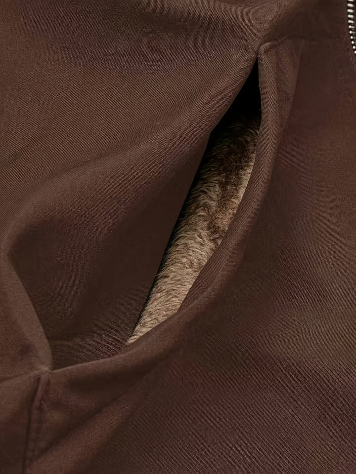 Poppy | Relaxed Longline Hooded Faux Fur Coat