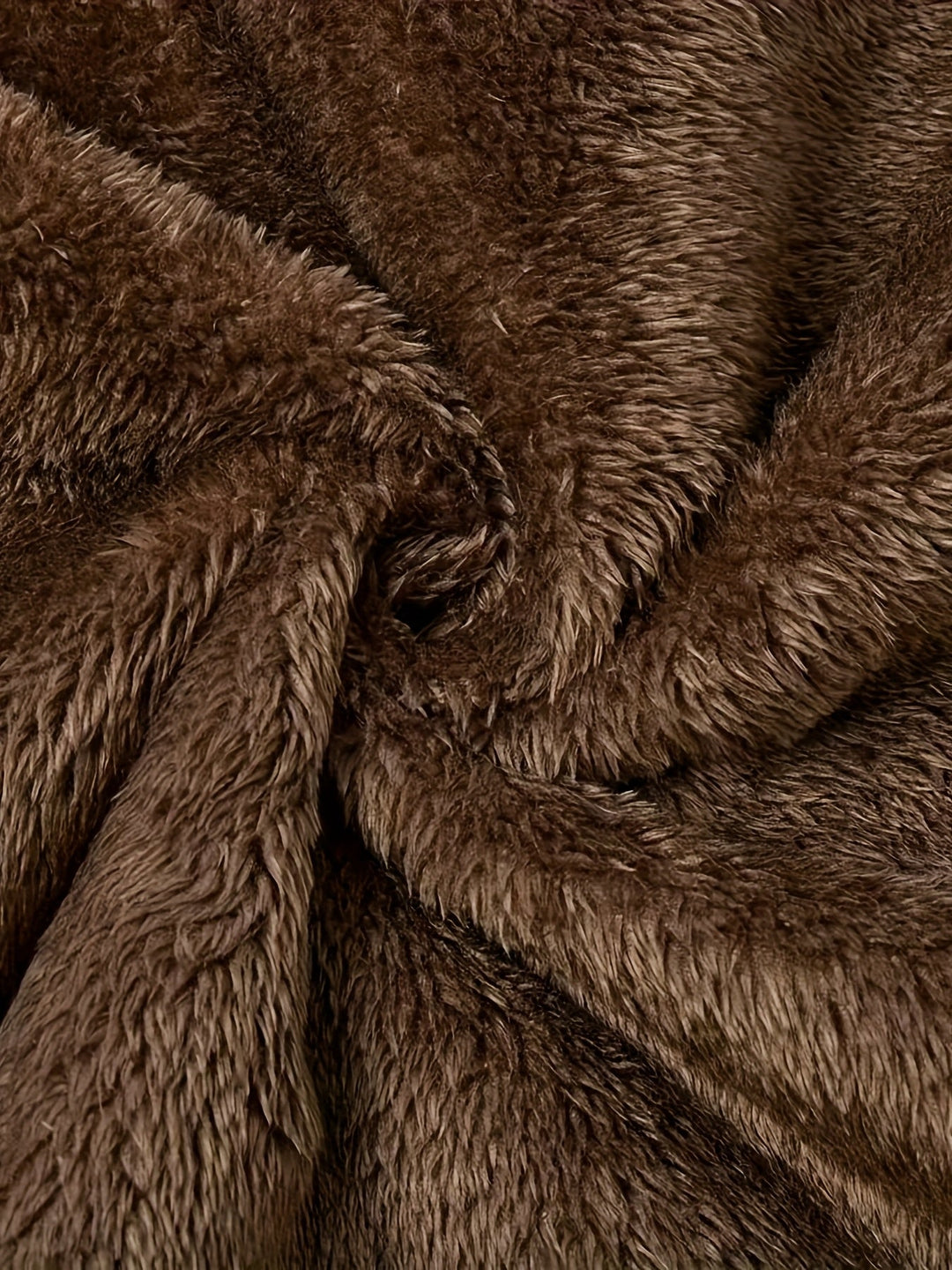 Poppy | Relaxed Longline Hooded Faux Fur Coat