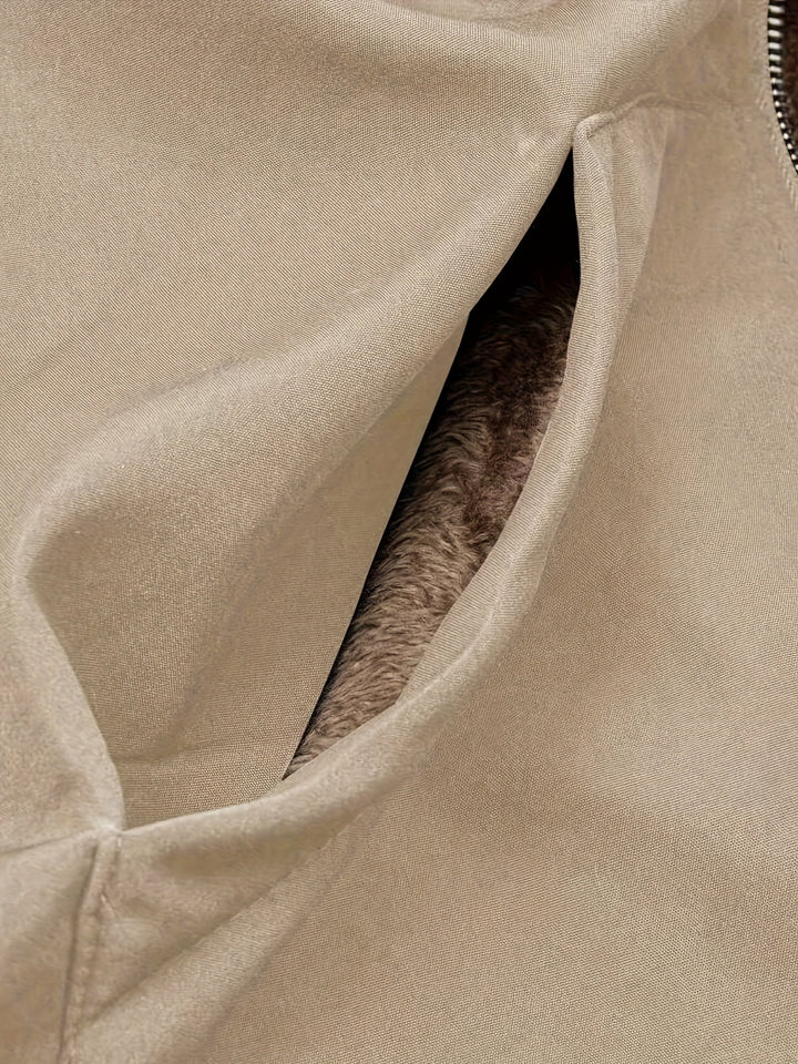 Poppy | Relaxed Longline Hooded Faux Fur Coat