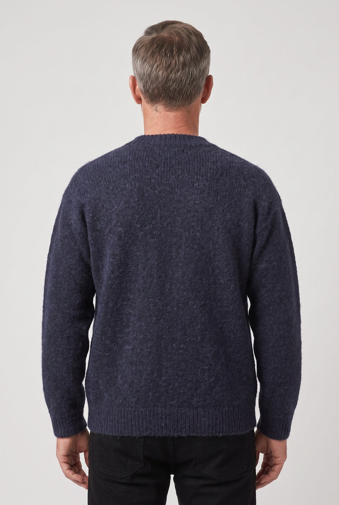 Rory | Stylish Textured Crew Neck Mens Knit Jumper