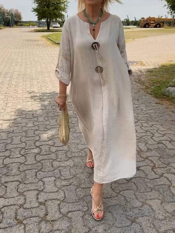 Rosa | Classic Oversized Long Sleeve Jumper Dress