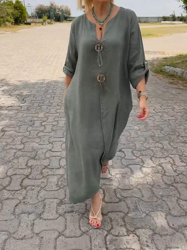 Rosa | Classic Oversized Long Sleeve Jumper Dress