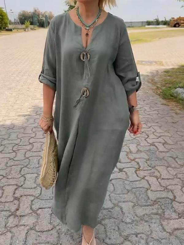 Rosa | Classic Oversized Long Sleeve Jumper Dress