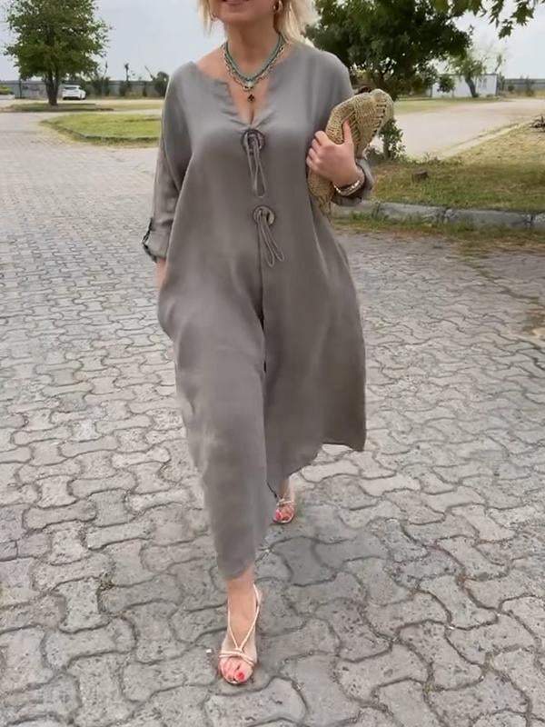 Rosa | Classic Oversized Long Sleeve Jumper Dress