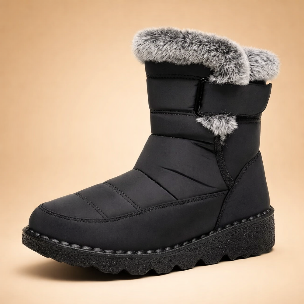 Rosie | Cosy Fur-Trim Snow Boots for Women