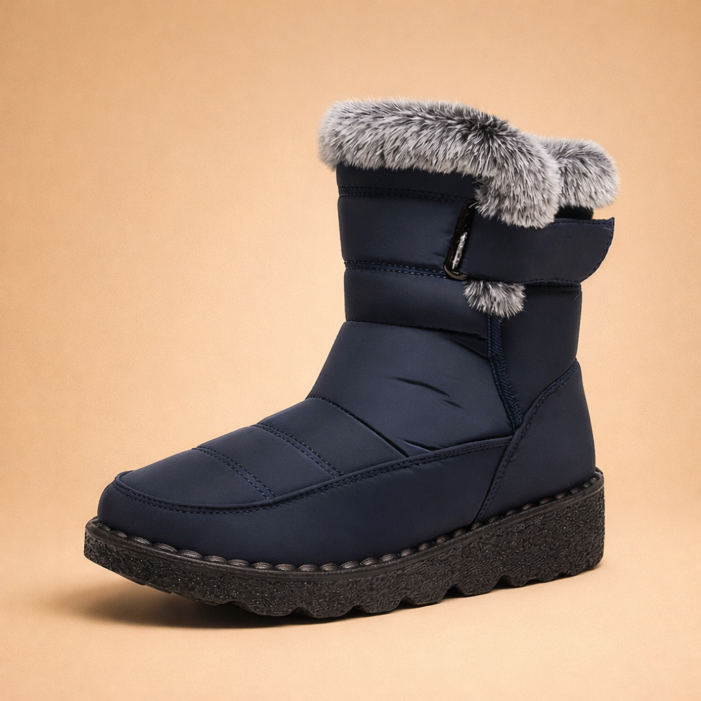 Rosie | Cosy Fur-Trim Snow Boots for Women