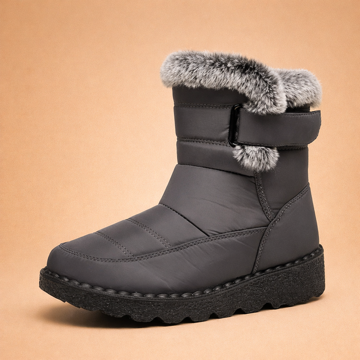 Rosie | Cosy Fur-Trim Snow Boots for Women