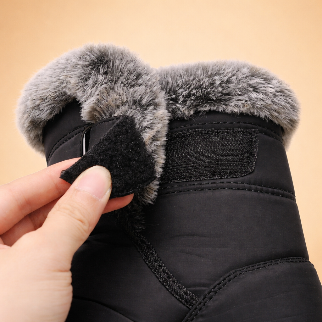 Rosie | Cosy Fur-Trim Snow Boots for Women