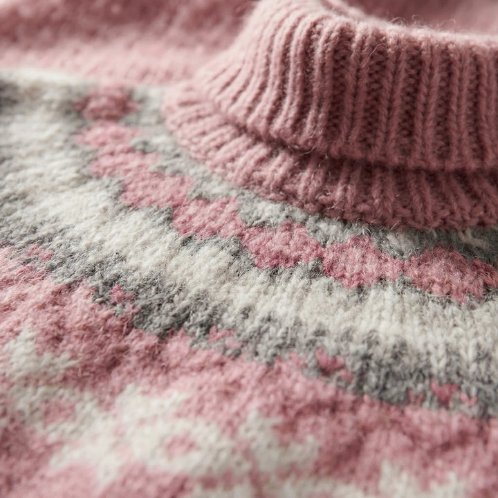 Ruby | Chic Fair Isle Knit Christmas Jumper for Women