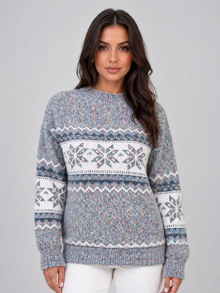 Sara | Fair Isle Christmas Jumper for Women