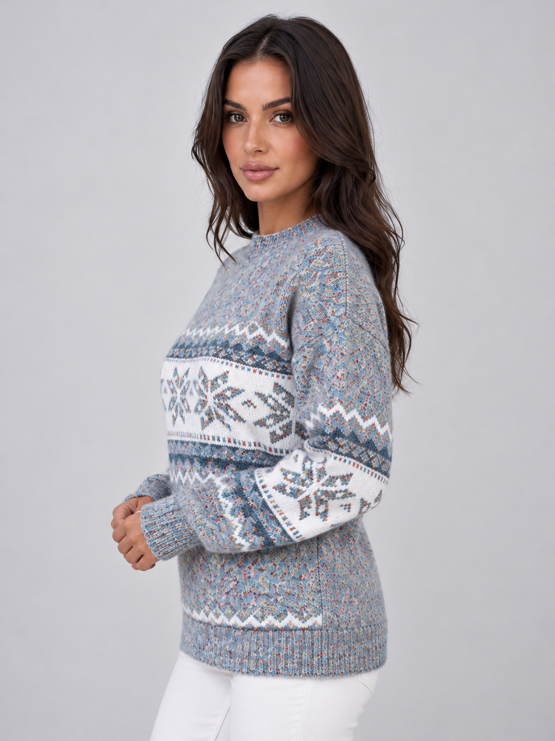 Sara | Fair Isle Christmas Jumper for Women