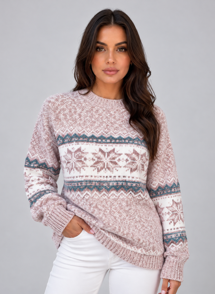 Sara | Fair Isle Christmas Jumper for Women