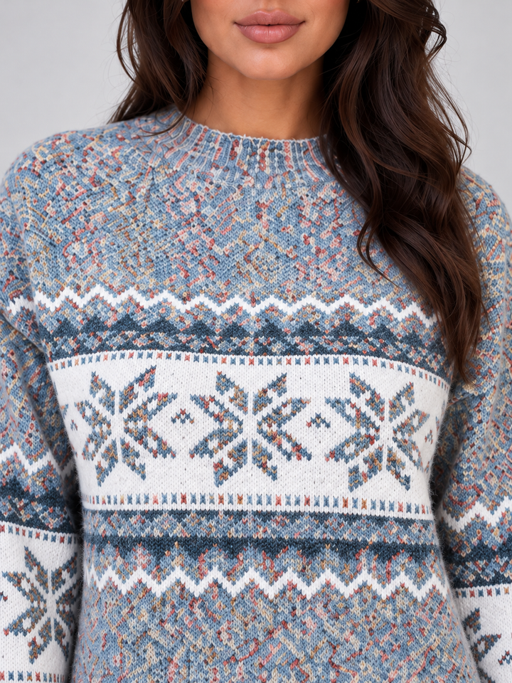 Sara | Fair Isle Christmas Jumper for Women