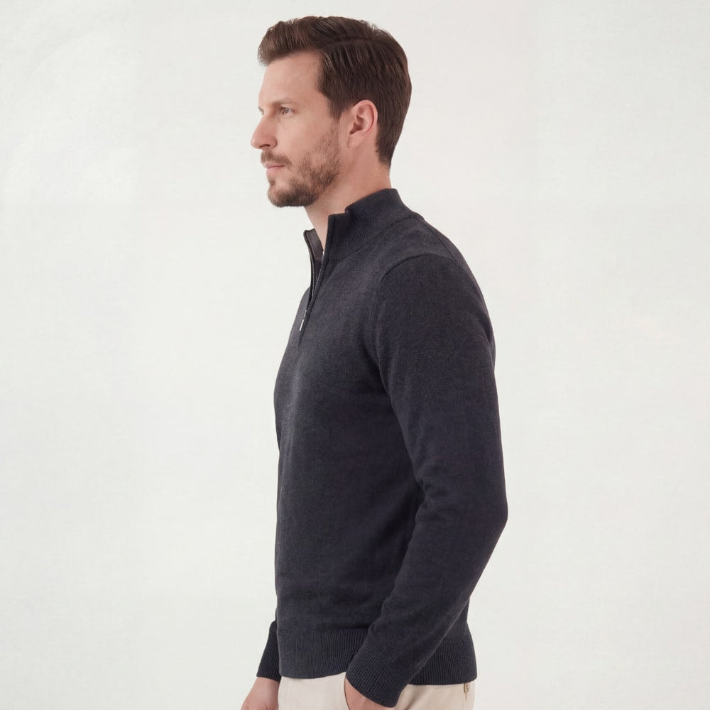 Sonny | Refined Quarter Zip Mens Jumpers