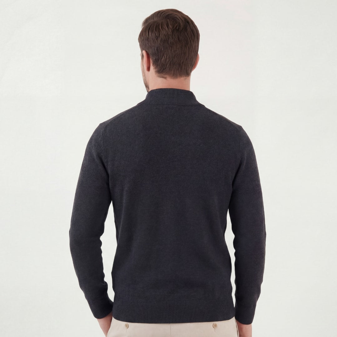 Sonny | Refined Quarter Zip Mens Jumpers
