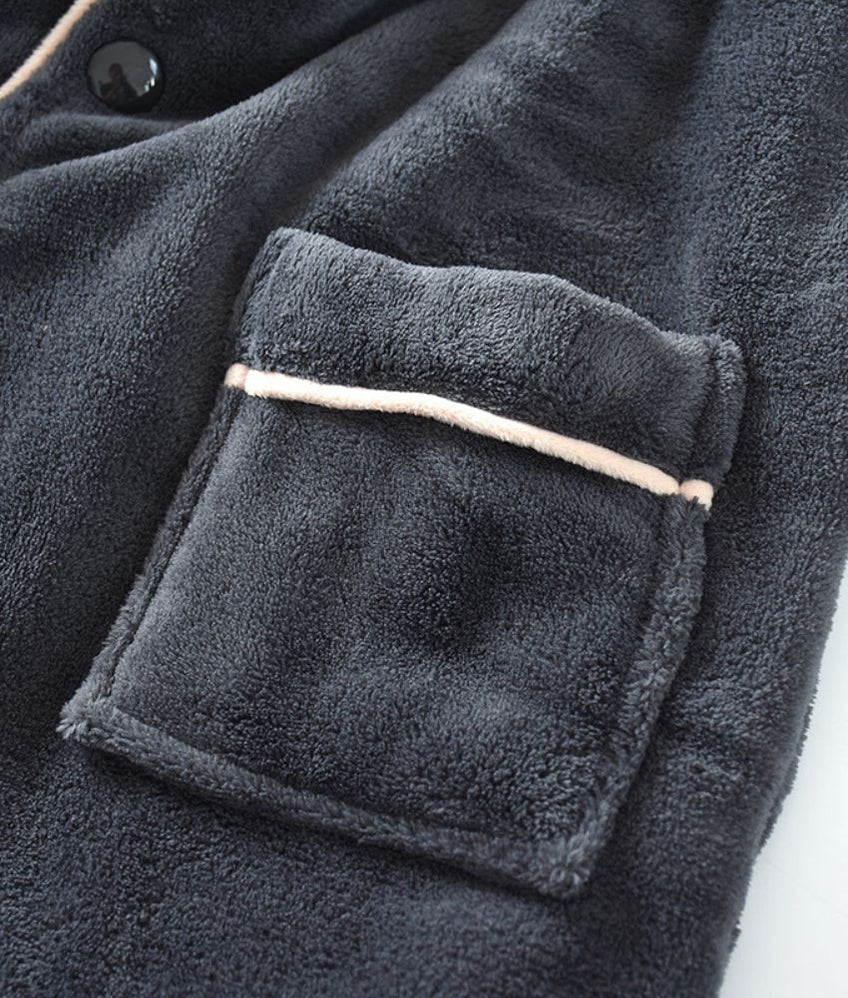 Zara | Classic Ribbed Button-Up Ladies Pyjamas Set